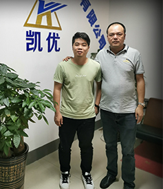 感謝自動化設(shè)備行業(yè)趙總對華企立方的信任與認可，必牢記使命，不計成本服務(wù)客戶，做良心企業(yè)。
