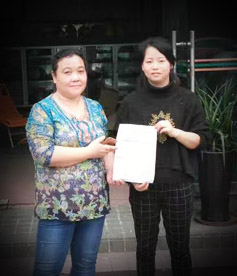感謝不銹鋼行業(yè)肖小姐百般對比后堅(jiān)決選擇與華企立方合作，我們必牢記使命，盡一切能力幫助企業(yè)網(wǎng)絡(luò)營銷落地，做良心企業(yè)。
